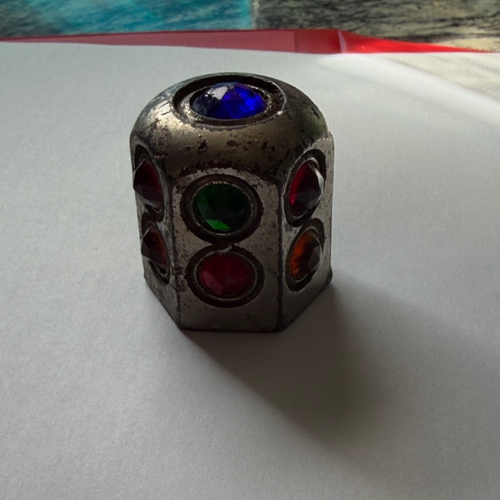 Rare Vintage Jeweled Dash Light Bezel Cover Model A Model T Rat /Hot Rod MC